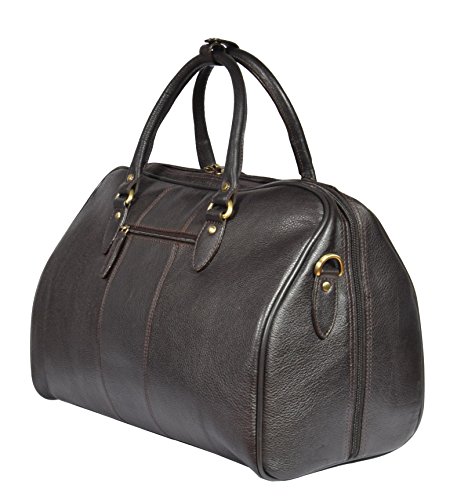 Sac de sport cabine en cuir véritable résistant pour ne plus manquer d'espace A21 - 4
