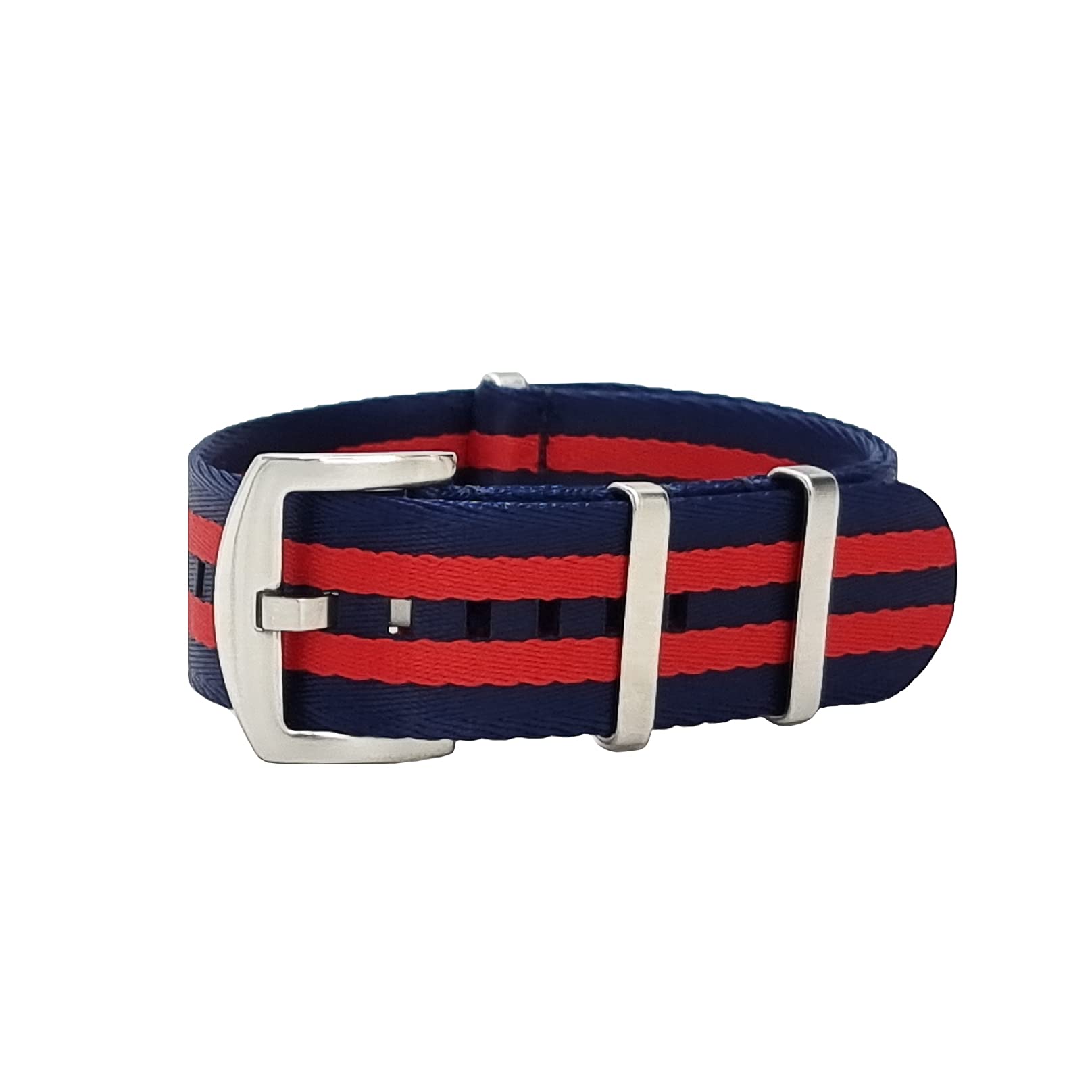 Masar Kit Premium Nato 18-24 Mm – Cinturino Per Orologio In Nylon Sottile Con Fibbia In Acciaio Spazzolato, Confortevole E Stiloso