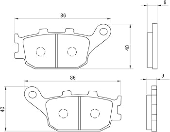Amazon | デイトナ(Daytona) バイク ブレーキパッド ハイパー