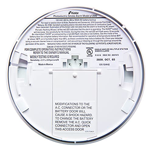 Kidde 21006371 Hardwired Smoke Detector thumb #5