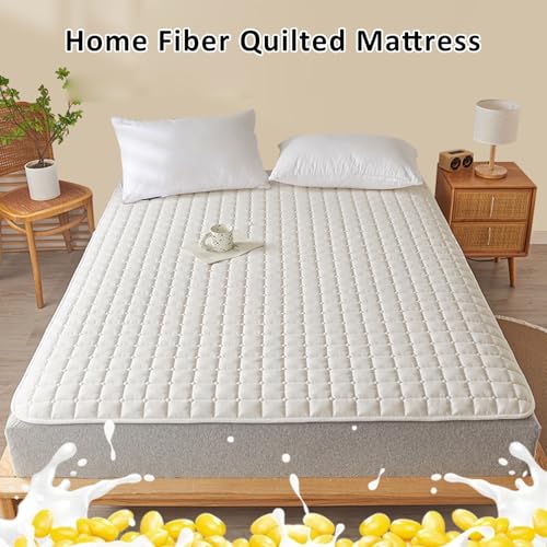 Atmungsaktive Faltmatte – Weiche Futon-Matratze für Bodenbett, tragbare Campingmatratze, bequemes und leichtes Campingbett, einfache Lagerung für Reisen und Zuhause