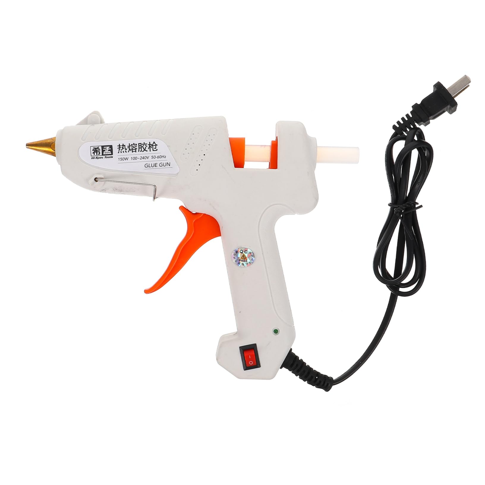 Beatifufu Hot Melt Glue Set Mini Glue High Temp Heater for Repair Equipment Us Plug Fine Tip