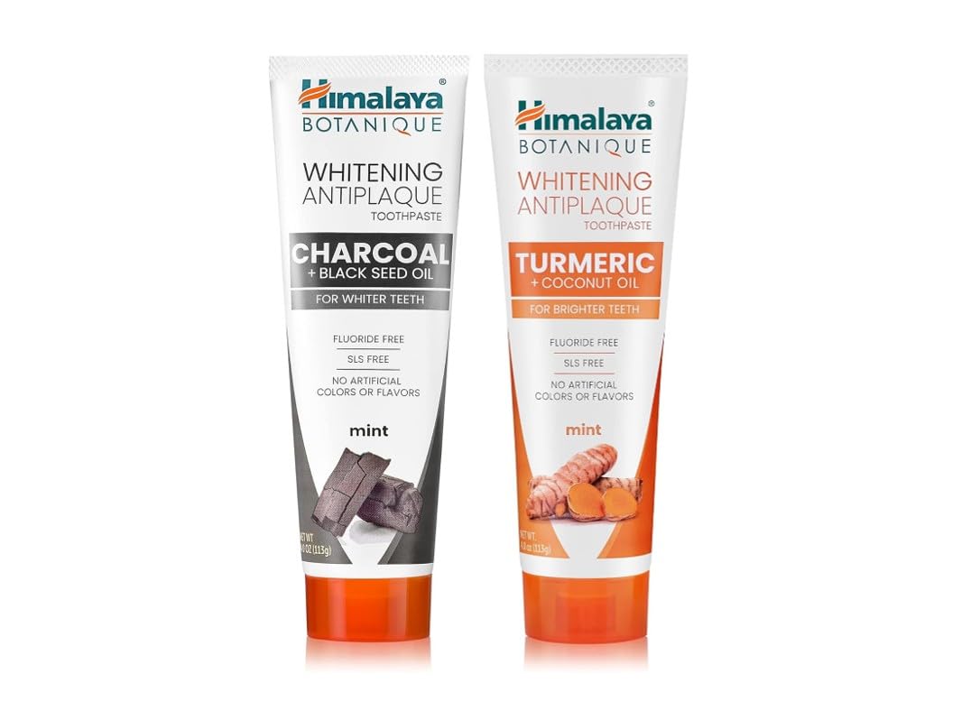 Amazon.com : Himalaya Botanique Whitening Antiplaque Toothpaste