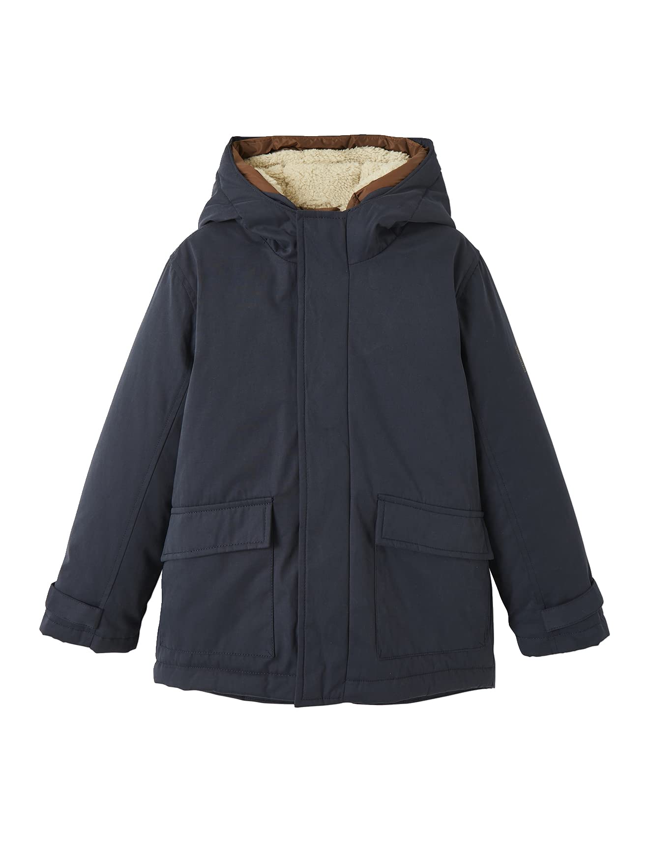 Parka 3 En 1 Mi-Saison Garçon Vertbaudet - Doudoune Sans Manches Amovible, Marine 2A