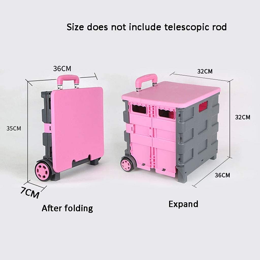 Amazon.co.jp: ショッピングカート 多機能折りたたみ二輪ショッピング