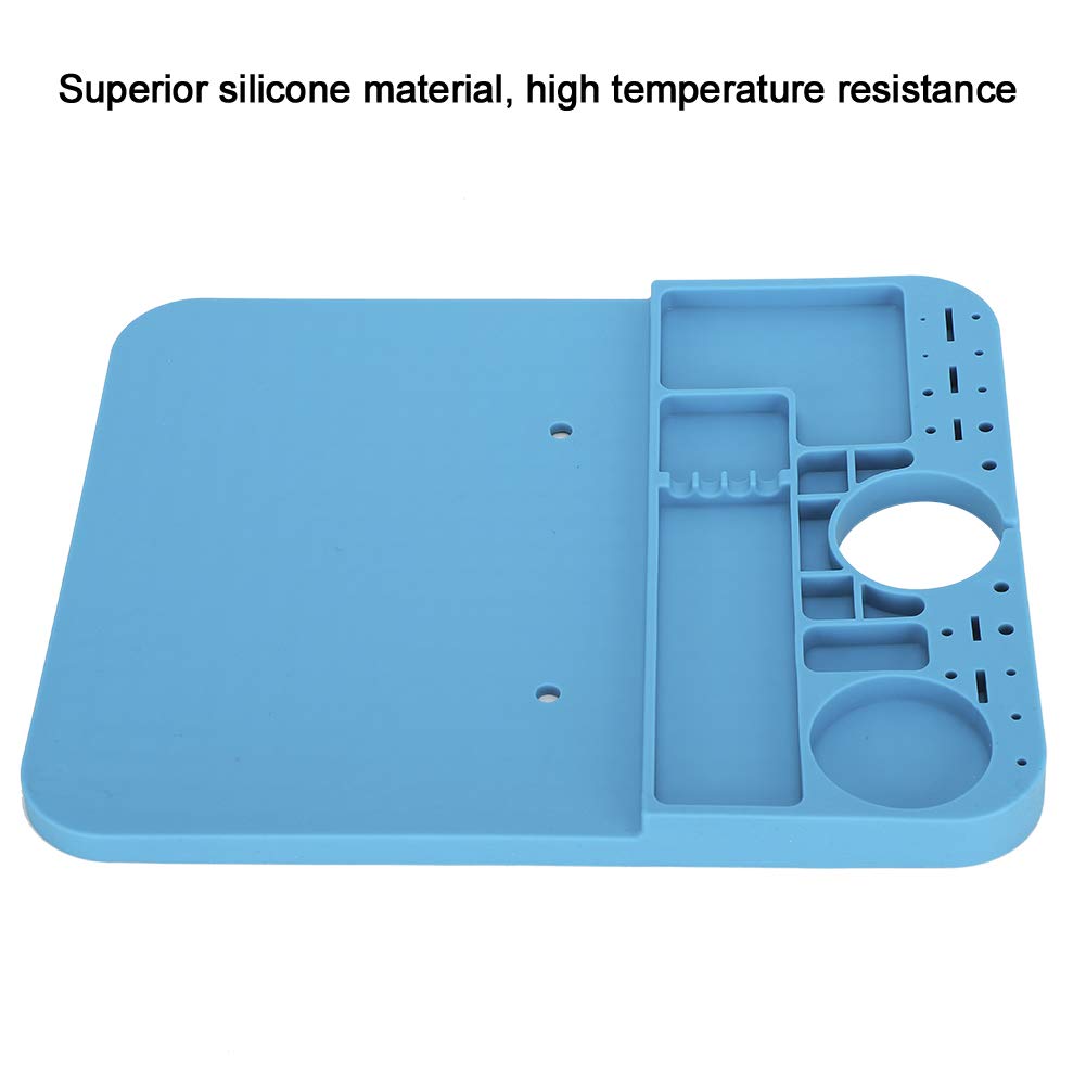 Heat Insulation Silicone Pad | Anti?Static Soldering Mat Repair Mat | Phone Repair Mat High Temperature Storage Mat Workbench for Laptop/Computer/Mobile Phone Repair