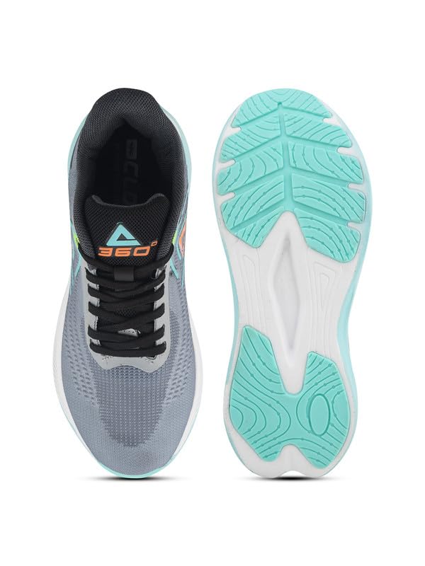 Image of CLD Men's Sports Running Shoes | Lightweight Flynet Upper | Phylon Sole | Breathable & Comfortable Athletic Sneakers for Running, Gym & Training