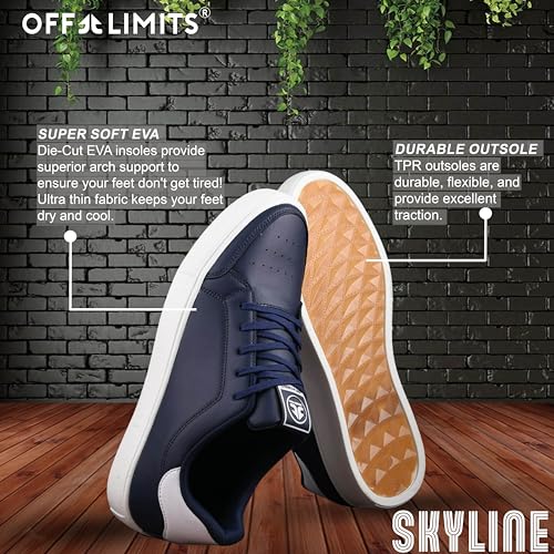 Image of OFF LIMITS Men's Skyline Casual Sneakers