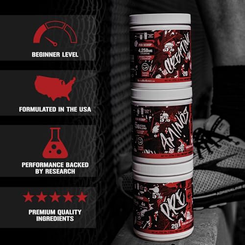 Image of 5% Nutrition Code Red Series Pre Workout Powder for Men & Women | Energy, Pump, Power, Protein Synthesis & Focus | 300mg Caffeine, L-Citrulline, Glycerol, Taurine, Alpha GPC, Huperzine (Fruit Punch)