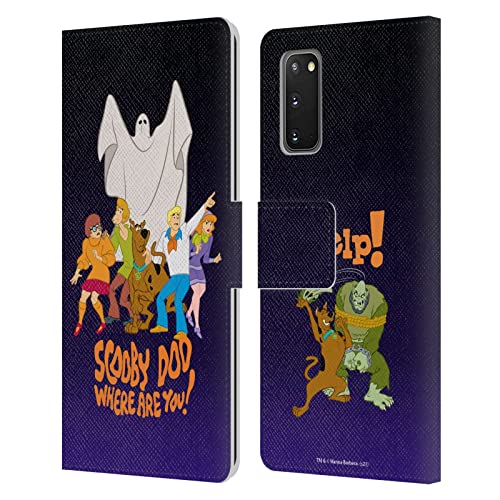 Protection Galaxy S20 Scooby-Doo étui portefeuille cuir 5G