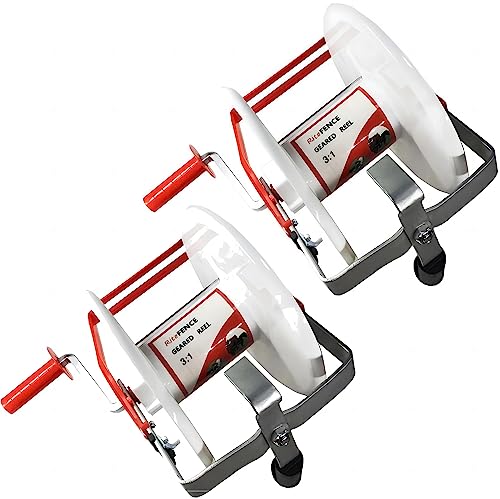 RiteFENCE 2 Pack 3:1 Geared Electric Fencing Standard Reel