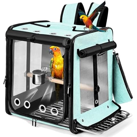 Suertree Bird Carrier Backpack Cover