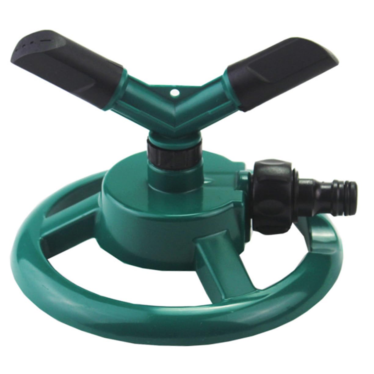 ibasenice 4 Stück Automatisch rotierende Düse Zubehör für Rasensprenger Bewegungsaktivierte Rasensprinkler rasenkanten Rotierender Wassersprinkler Rotierender Gartensprinkler Plastik