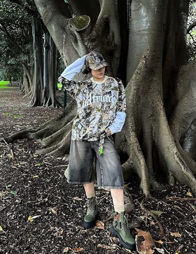 Aelfric Eden Crewneck Sweatshirt Oversized Camo Sweatshirts Men Casual Patchwork Pullover Streetwear Graphic Tops3
