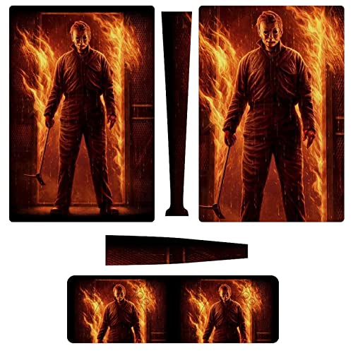 PS5 Stickers PS5 Controller Skin Halloween Michael Myers Ps5 Skin Ps5 Accessories (Digital edition)