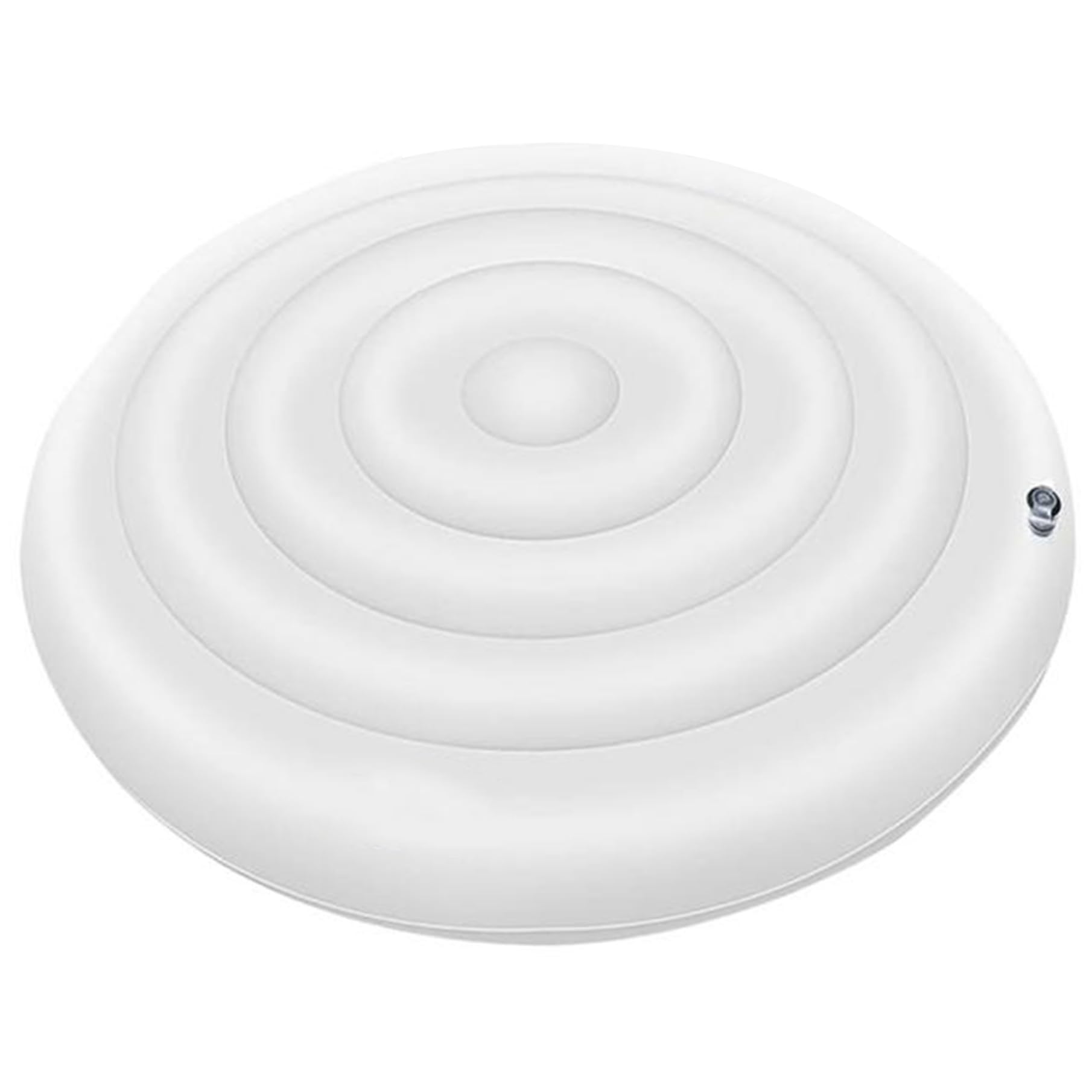 Couverture gonflable de spa ronde 65 pouces pour protéger votre bain de jardin