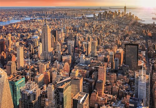 Clementoni Jigsaw Puzzle 1000 pieces Collection New York City, Puzzle for Adults 14-99 Years, Compact Box, Made in Italy, 39944 - Image 2