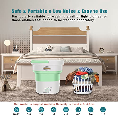 Kofohon Portable Washing Machine-Mini Small Foldable Electric Washer With Drainage Basket To Dry,4.0Lbs Washing Capacity,Perfect For Small Lightweight Delicate Clothes Items,Rv Camp,Apartment,Dorm... #TOP1