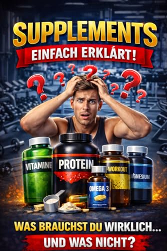 Supplements einfach erklärt: Was du wirklich brauchst – und was nicht Der verständliche Einsteiger-Guide zu Protein, Kreatin, Omega-3, Magnesium & Vitaminen