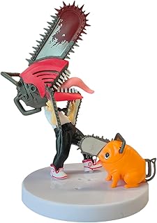 XRHOT Chainsaw Man Figure Chainsaw Man Anime Figure Chainsaw Man PVC Popular Game Cartoon Characters Statue Collectibles Model Figure Ornaments for Anime fans (15cm)