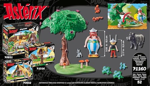 Playmobil 71160 Astérix : La chasse au sanglier Playmobil - vue 9