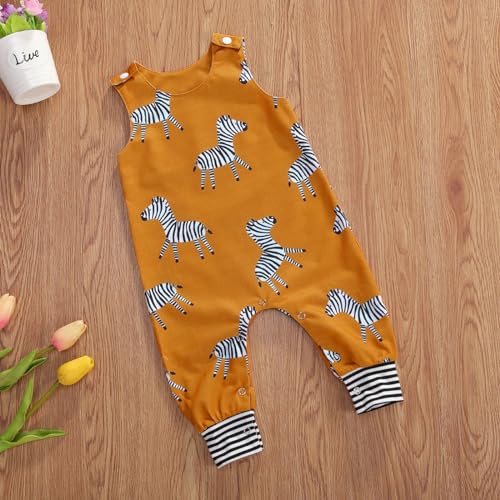 Toddler Baby Boy Girl Farm Clothes Cartoon Animals Print Jumpsuit Romper Newborn Summer Overall Country Stuff2