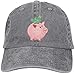 Produktbild LINFENG Piggy Bank Denim Baseball Caps Hat Adjustable Cotton Sport Strap Cap for Men Women