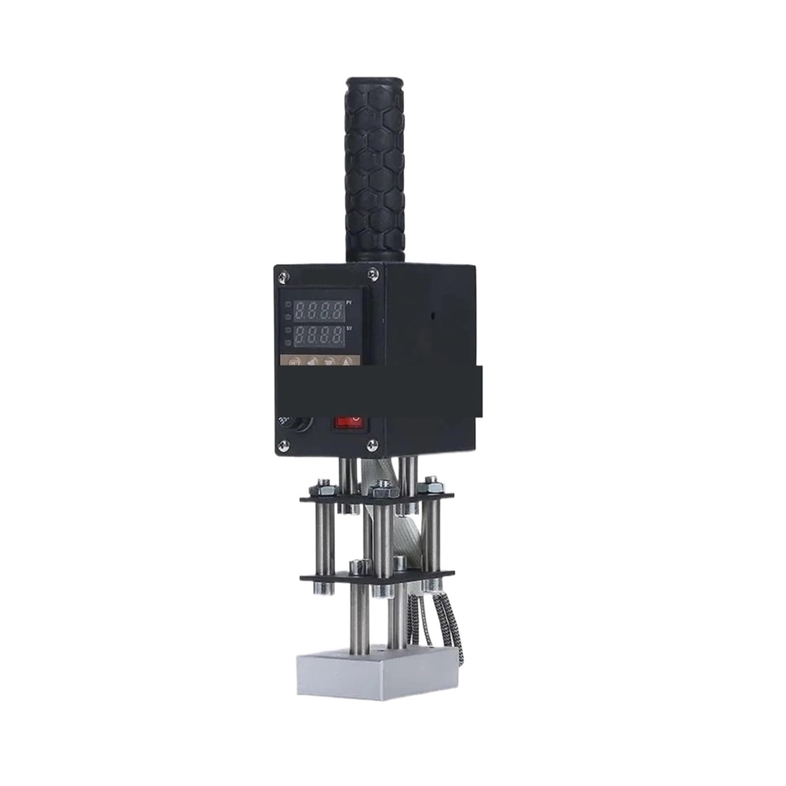 Macchina Macchina per Stampa A Foglio, Timbro A Caldo Portatile in Rame per Goffratura su Legno, Plastica, Torte, per di Etichette, Produzione Artigianale per Magliette