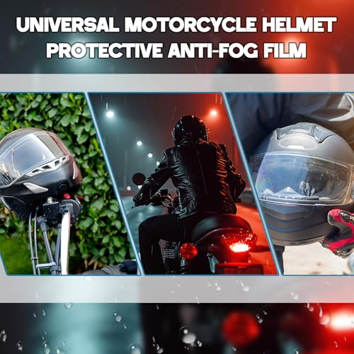 Image of Kingdder 10 Pack Anti Fog Motorcycle Helmet Visor Tint Film