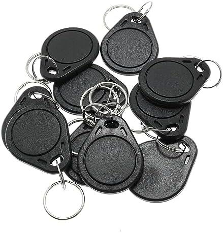HFeng 125 KHz T5577 / EM4305 - Portachiavi Con Scritta RFID NFC Con Etichette Token Di Prossimità ID Di Controllo Di Accesso, Chiave Per Sistema Di I | Leroy Merlin - Foto 4