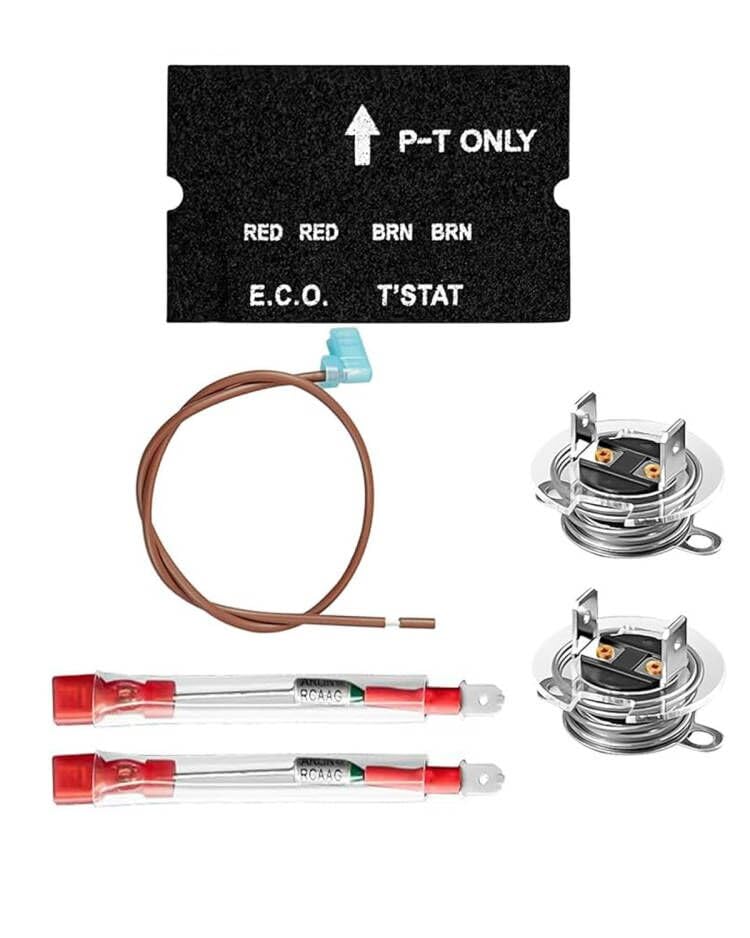 Image of 93866 91447 RV Water Heater Thermal Cutoff with ECO Assembly Kit, UL Listed Replacement Part Compatible with Atwood (2 Pcs)