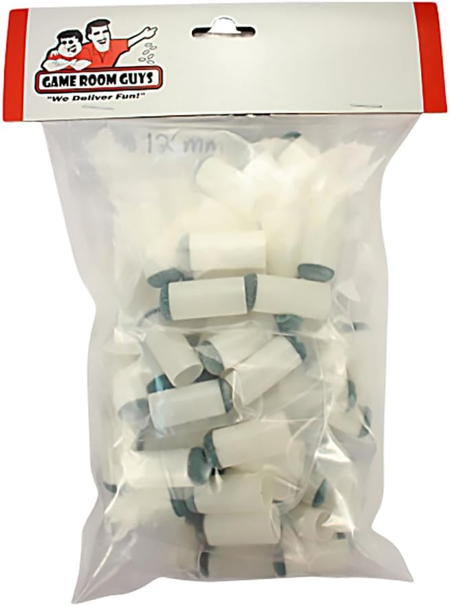 Game Room Guys Assorted Pool Billiard Slip On Cue Tips - 60Ct