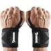 DMoose Fitness Wrist Wraps - Premium Quality, Strong Fastening Straps, Thumb Loops - Maximize Your Weightlifting, Powerlifting, Bodybuilding, Strength Training & Crossfit