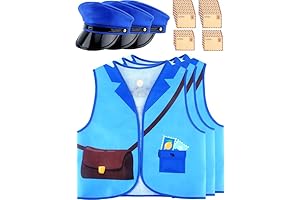 Adorable Mail Carrier Costume Set for Kids Role Play & Dress Up