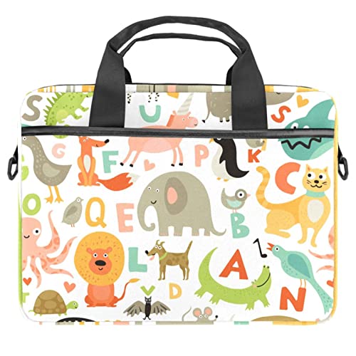Sac à bandoulière alphabet pour ordinateur 13 à 14.5 pouces