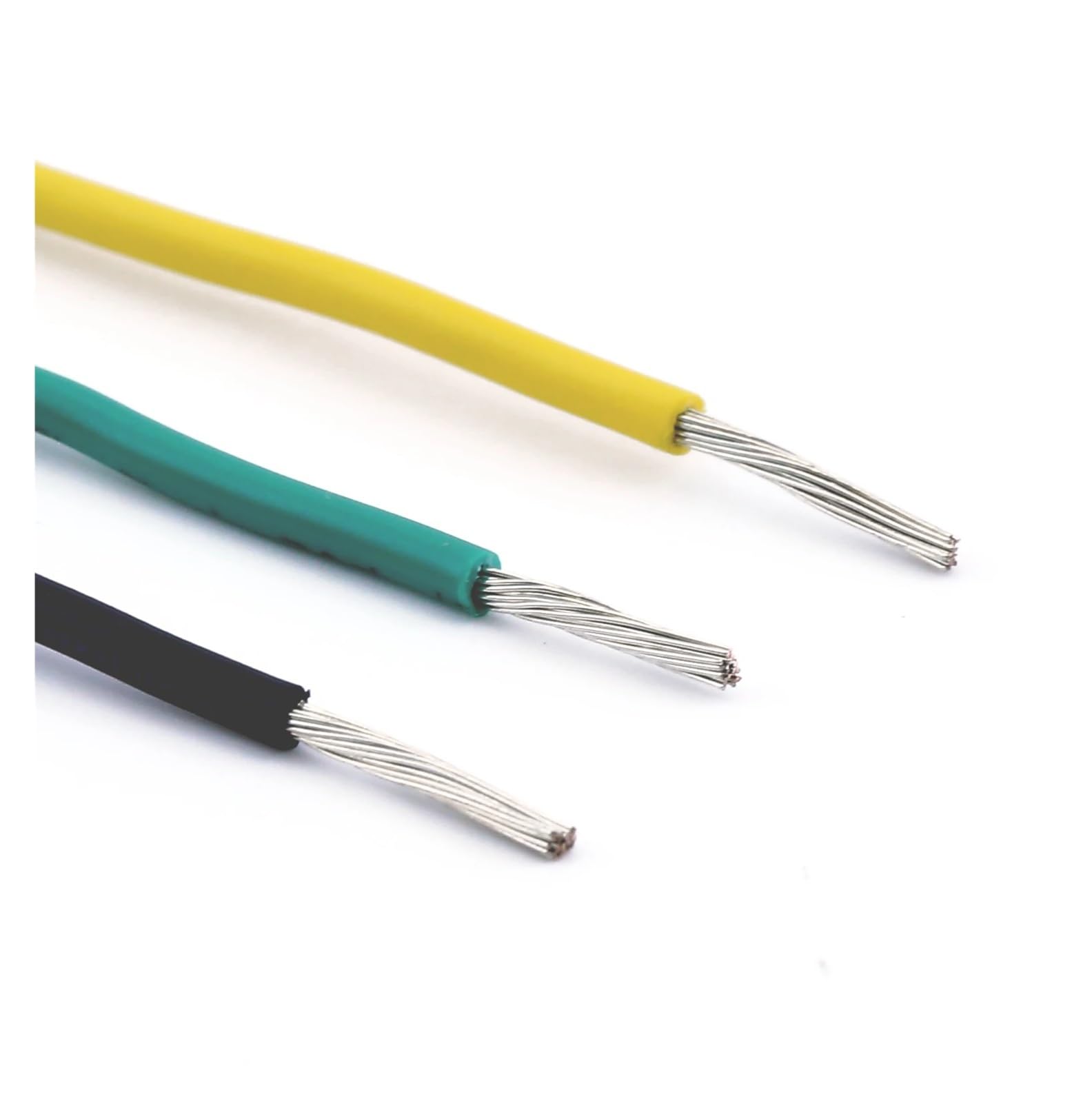 Cable electrónico de PVC UL1007 de 50 m Perfection(Gray,50m- 28 AWG)