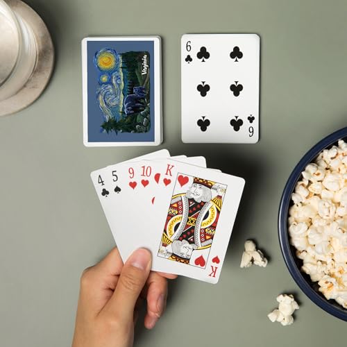 Baraja de Poker Lantern Press Virginia Starry Night 52 cartas miniatura 2