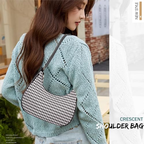 Image of Small Tote Shoulder Bags Purses for Women Retro Classic Crossbody Bags Cute Clutch Purse and Handbag
