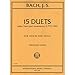 Bach, J.S. - 15 Duets After Two Part Inventions BWV 772 786 for Violin and Viola Arranged by David