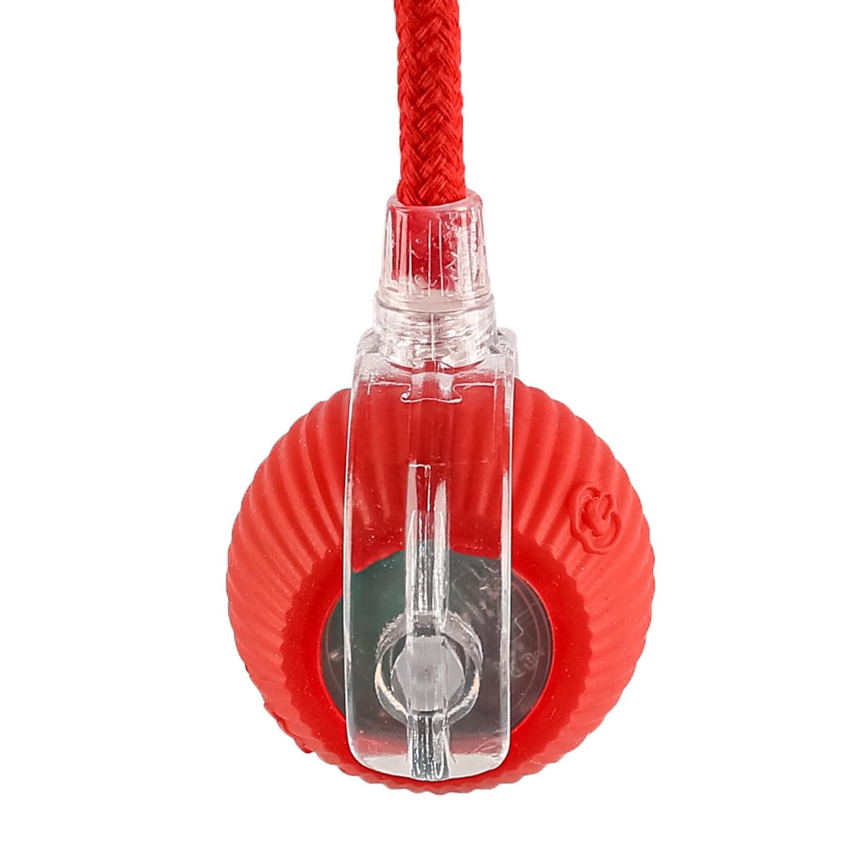 Laroal Rolling Dog Ball Interactive Smart Automatic Rolling Pet Motion Activated 360° Rotating Ball USB Rechargeable Pet Ball Red - Image 4