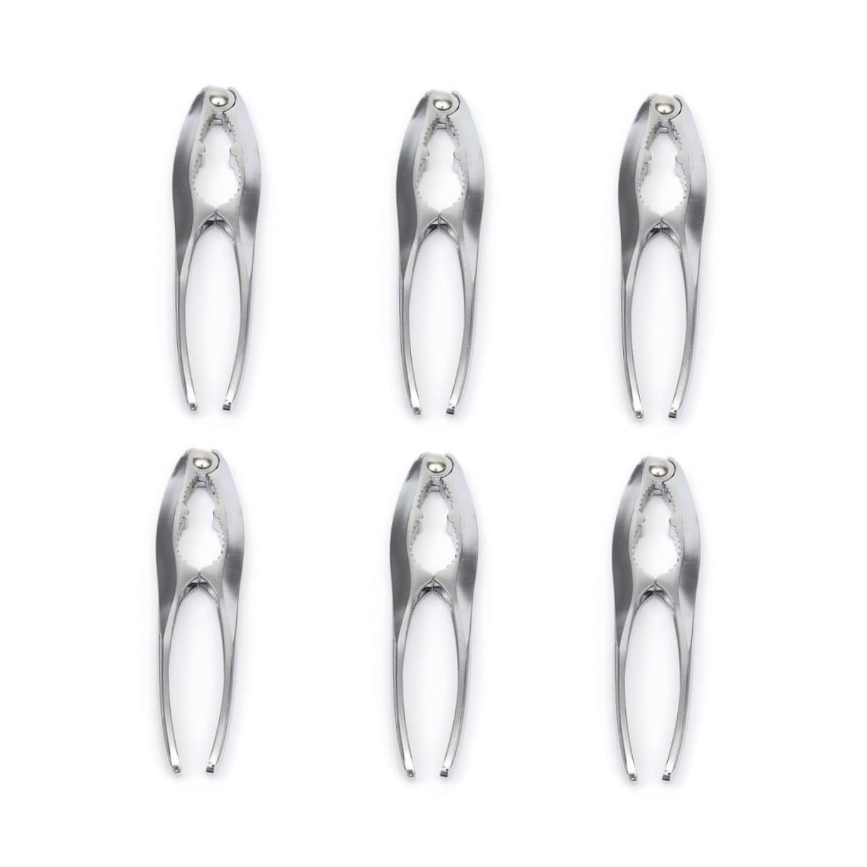 BESPORTBLE Set Utensili Frutti di Mare 12 Pezzi in Nylon Argento