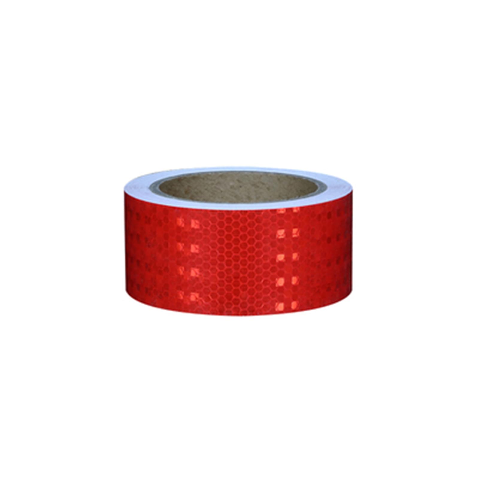 Yuzguhey Red Reflective Tape, Self Adhesive Fluorescent Reflector Warning Tape, Multicolor Multiple Sizes(,300Cm)