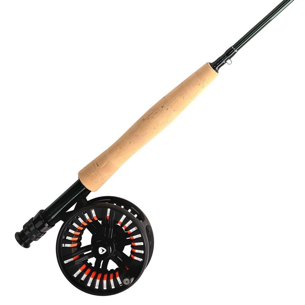Greys Cruise Fliegenruten- & Rollen-Set | Medium Fast 4-Teilig Rute Mit Cruise Large Arbor Rolle | Voller Scheibenzug Mit Passender Schwimmschnur | Süß- & Salzwassergeeignet | 9ft | 5/6