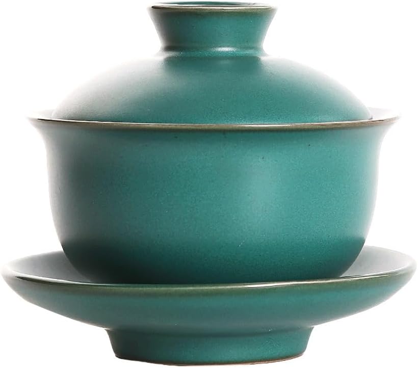 Filtered Tea Bowl Anti Scalding Design Ceramic Cup Kung Fu Set