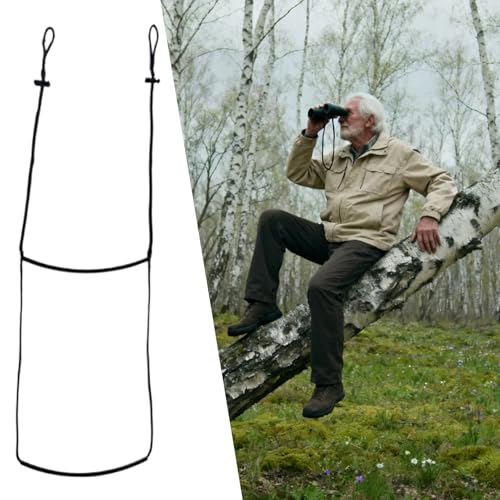 Échelle d'arbre en corde d'escalade robuste avec sangle légère premium