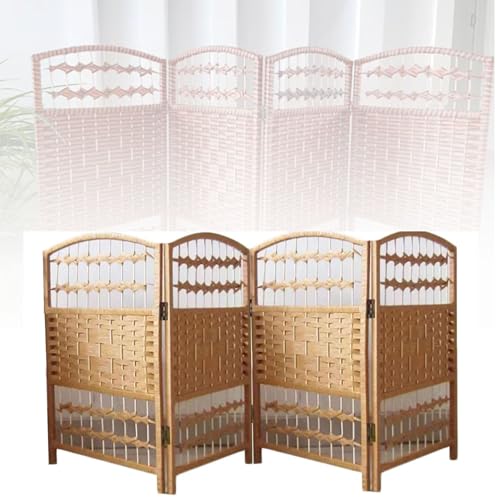 Paravent court pliable occultant marron pour retrouver de l'intimité chez soi