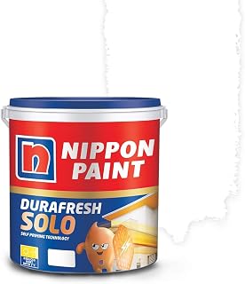 Nippon Paint Durafresh Solo Exterior Emulsion Paint (White, 4 L) 71% off