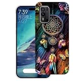 WUACYEAMING Carcasa para Móvil Compatible con Nokia XR21 5G Ultrafina Delgado Cover Transparente TPU Silicona Antigolpes Anti-arañazos Bumper Caso para Case-(Campana de Viento)