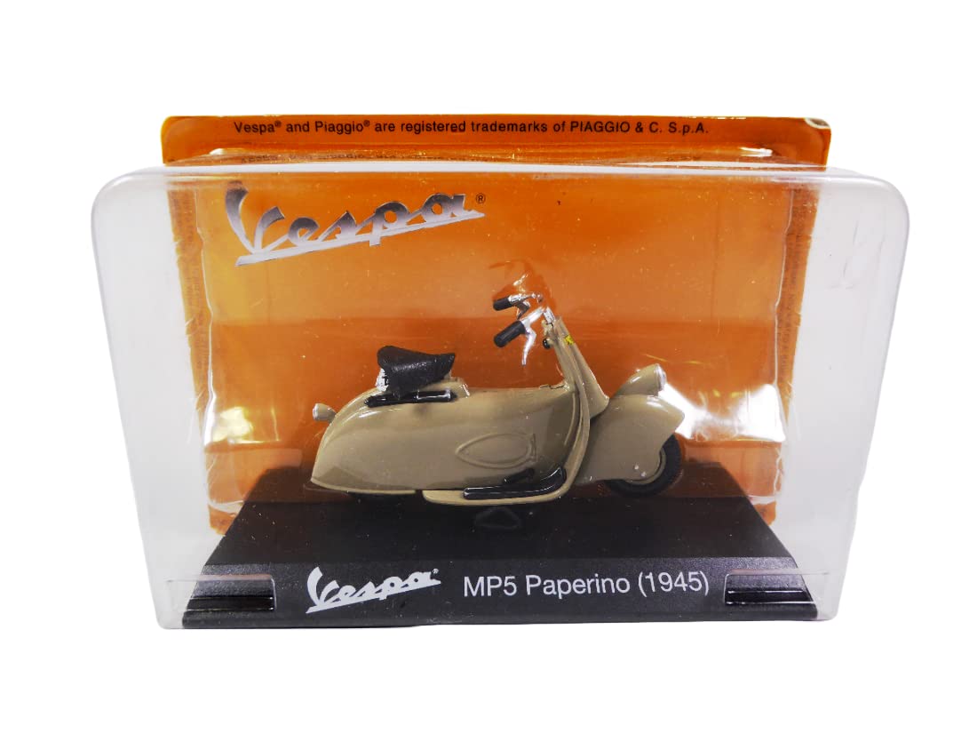 Miniature Mobylette Militar 1/18 OPO 10 - Collection Léo Models - Socle