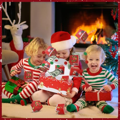 Qumenan 16 Pcs Surprise Gift Box Explosion for Money Christmas Birthday Cash Explosion Luxury Gift Box for Birthday Anniversary Proposal Party